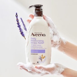 Avino Stress Relief Body Wash 532mL [Lavender Scent, Mildly Acidic] / 스트레스 릴리프 바디 워시 532mL [라벤더향, 약산성]