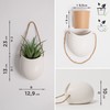 Kazai. Wall Planters -Ellie- | Hanging Ceramic Plant Pots 3