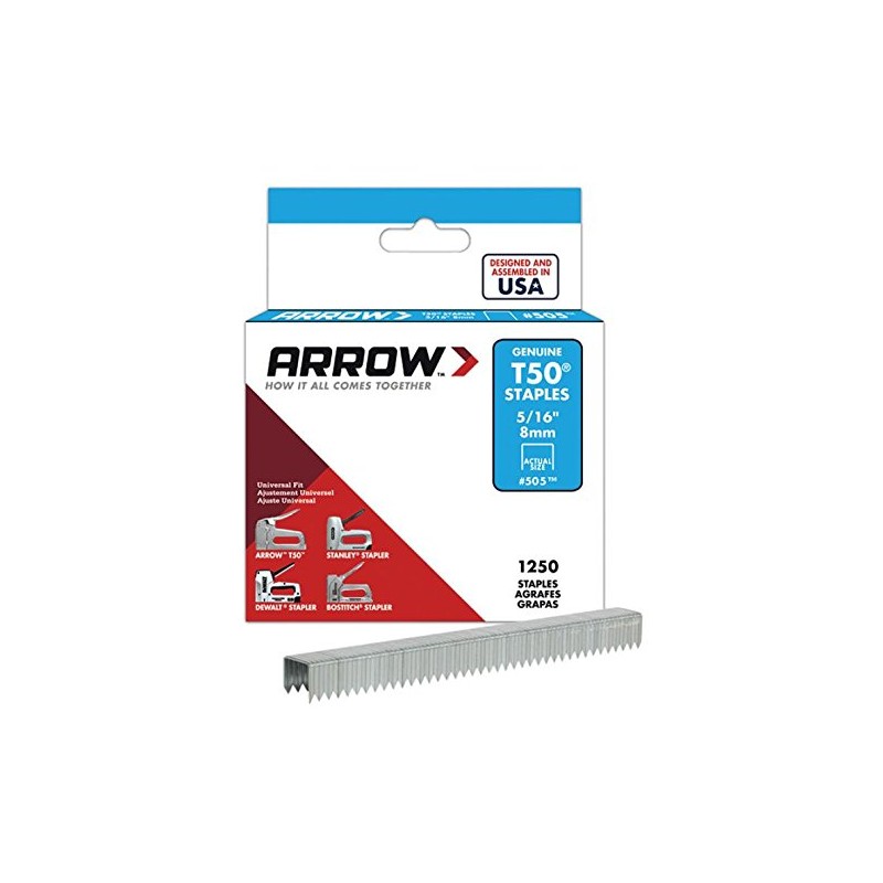 Arrow Fastener 50524 5/16" T50 Staples
