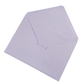 LUCKY STAR 25 PCS A7 Matte Light Purple Envelopes,5.35 x 7.7 inches, Perfect for 5x7 Weddings,Invitation Cards,Birthday Greeting Invite (violet )