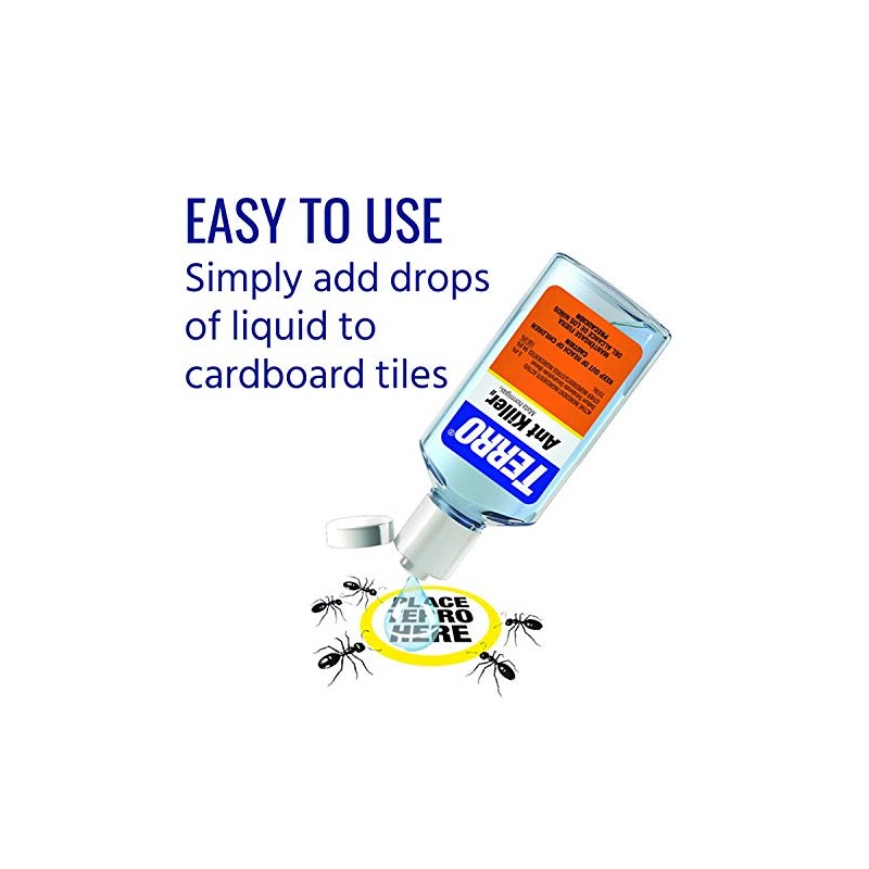 Terro Liquid Ant Killer - Fast-Acting Formula for Household Ants