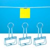 50Pcs Hollow Binder Clips Metal Paper Binder Clips for Documents