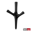 SOTECH Trico Triple Hooks Matt Black 157 x 106 x