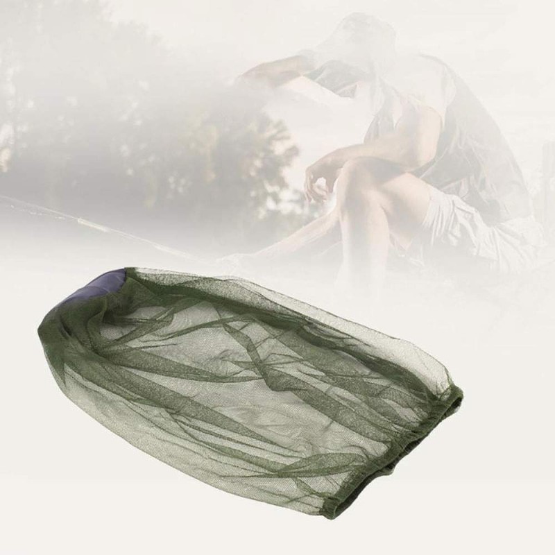 2PCS Mosquito Head Net Face Mesh Net, Nylon Midge Net