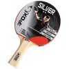 Fox TT Silver 2 Star Table Tennis Bat - Red,