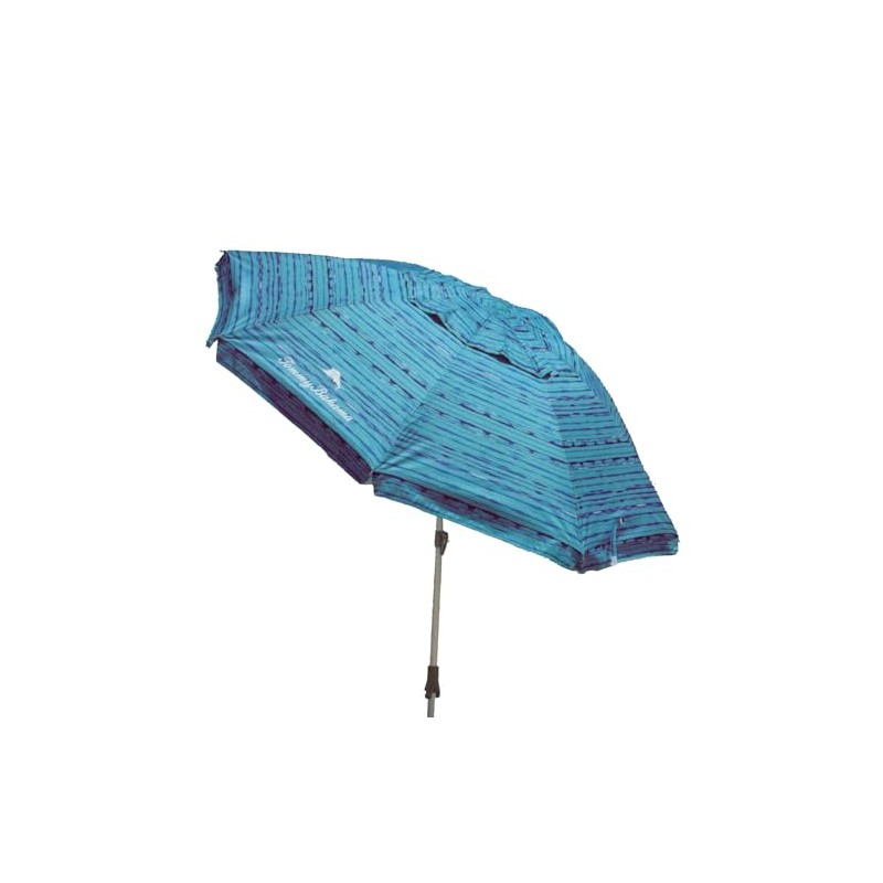 Sepras T0MMY BAHAMA Beach Umbrella with wind vent and sand
