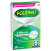 Polident Denture Cleanser, 3 minute Daily Active Cleanser Tablets, 36