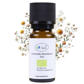 Sala Strawflower Oil Aroma Immortelle Oil Natural Organic – for Consumption – 5 ml