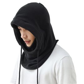 Formemory Neck Warmer, Men's, Neck Guard, Face Cover, Windproof, Soft to the Skin, Small Face Effect, Cold Protection, Protection Against the Cold, Bicycle, 360° Heat Insulation, Windproof, Fleece
