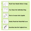 15 PCS Disposable Vaginal Applicators Single-Use Lube Injectors Plastic Pessary