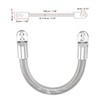 uxcell 7 Inch Metal Door Power Transfer 10mm ID Flexible