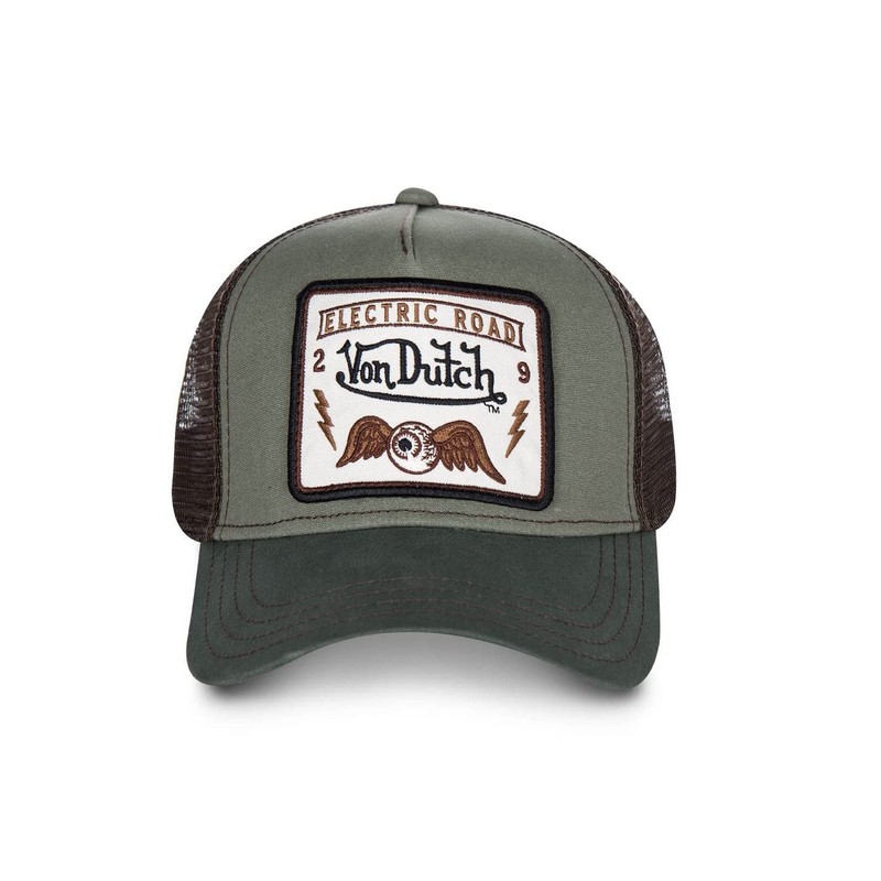 Von Dutch - Cap Square6B - 181013 SQUARE6B, Green