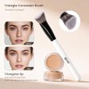 Juego de 14 brochas de maquillaje profesionales, juego de brochas