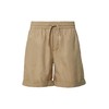 s.Oliver Lightweight Relaxed Fit Cotton Blend Shorts, light brown, 42