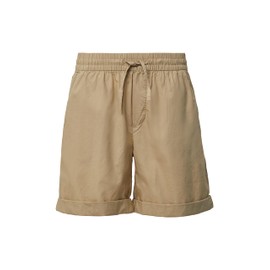 s.Oliver Lightweight Relaxed Fit Cotton Blend Shorts, light brown, 42