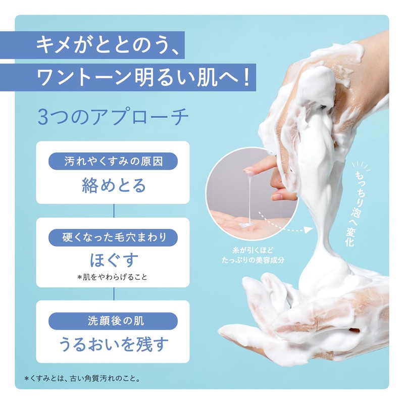 Attenir Dress Snow Facial Wash, 4.2 oz (120 g), Face
