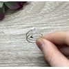 Sparkly Silver Arrow Wrap Ring (Adjustable) Miss Fit Boutique