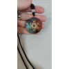 Collar Dije Orgonita Con Metatron Geometría Sagrada Meditación y protección