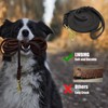 LWBMG Long Leather Dog Leash 10ft,Long Line Pet Leashes,Strong Sturdy