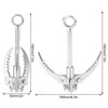 Grappling Hook, Grapple Hook Stainless Steel Claw Carabiner Stainless Steel