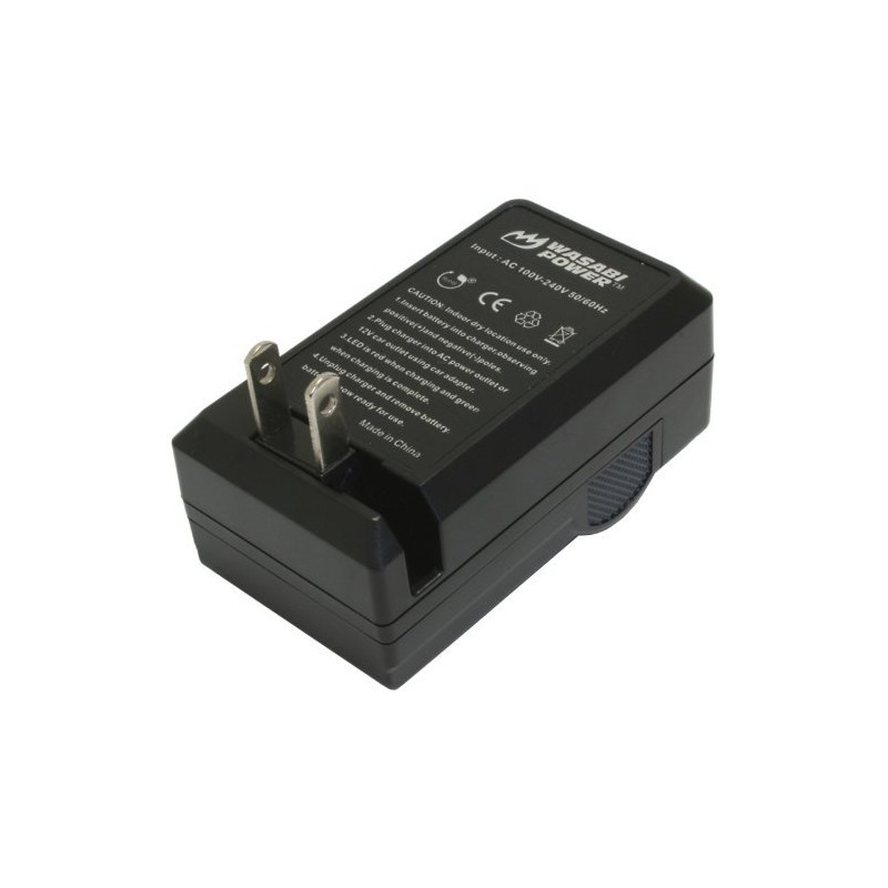 Wasabi Power 2-Pack Batteries and Charger for Leica BP-DC15, C-Lux,