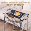 Walker Tray Table with Non-Slip Mat, Tray for Walkers for
