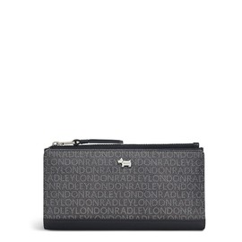 Radley London Signature Logo Large Bifold Matinee Purse in Black