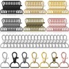 Swivel Clasp Hooks, Anezus 80Pcs Key Chain Clip Hooks, D