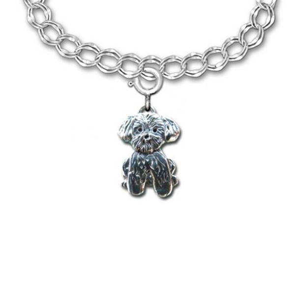 The Magic Zoo Sterling Silver Lhasa Apso Charm