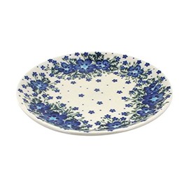 Blue Rose Polish Pottery Melanie Dessert Plate