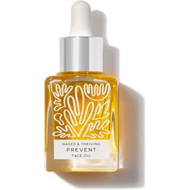 Naked + Thriving Aceite facial antienvejecimiento, orgánico, vegano, totalmente natural para el cuidado de la piel y aceite facial (1 oz/30 ml)