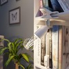 ledscom.de LIK Clamp Light, Matte White, 1x E27 Max. 60