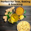 Organic Crystallized Ginger Slices Kosher Non GMO Sweet and Spicy