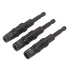 ViaGasaFamido Impact Socket Adapter Set 1/4" Magnetic Impact Socket Bit
