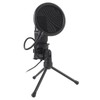 Gaming USB Microphone, Gaming Mic with RGB Light, Wired Condenser