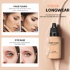 Full Coverage Foundation - Waterproof Cream Face Foundation - Long