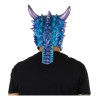 Máscara de Látex Luchador Drago Multicolor para Adultos Ghoulish Productions