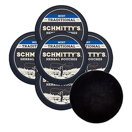 DC Crafts Nation Skin Can Cover Black with 5 Cans Schmitty's Herbal Snuff Mint Pouches