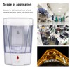 Automatic Soap Dispenser Wall Mounted Touchless Liquid Soap Container for