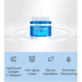 Lebelage Collagen Hyaluronic Cream 100ml_Korean Cosmetic