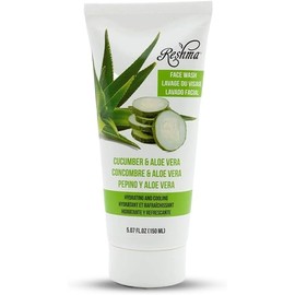 Reshma Beauty- Gel limpiador facial de pepino y aloe vera Limpiador para todo tipo de pieles y pieles apagadas Limpiador suave para pieles nutritivas