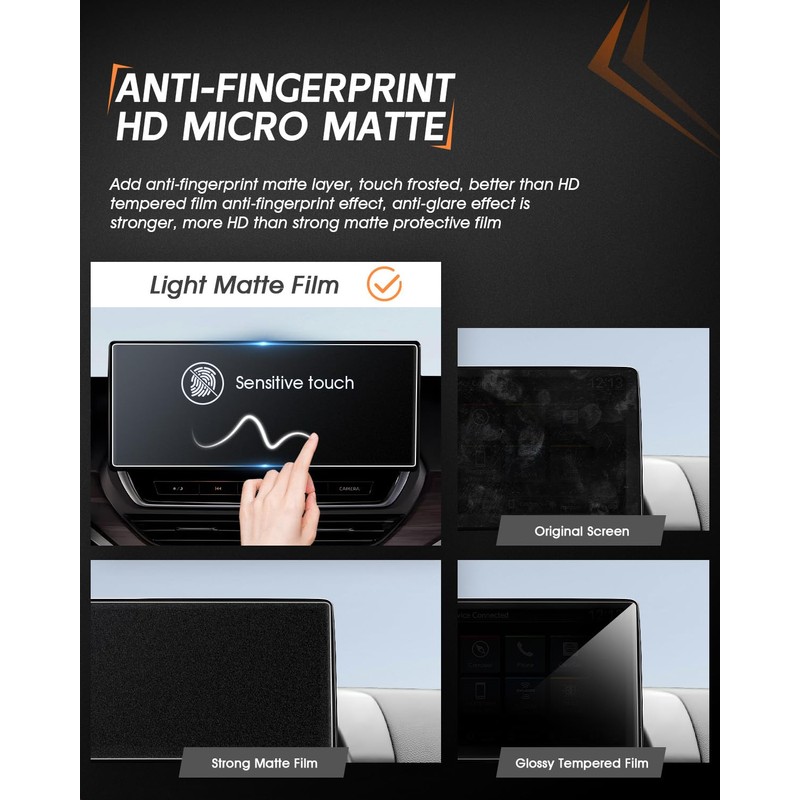 CDEFG For 2023-2025 2026 Nissan Altima Screen Protector - 12.3
