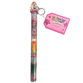 Bonne Bell Lip Smacker Vintage Lip Smacker SKITTLES Trio Lip Balm Cane Keychain Gift Set BUBBLE FONT