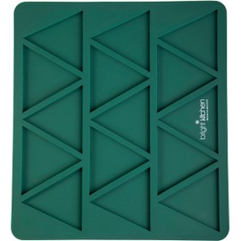 Triangle Chip Silicone Sheet Mold Compatible With Compatible With Samson Compatible With Aroma 6 tray food dehydrators Bright Kitchen Re-Usable Non-Stick Mat