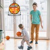 ONLYFUN 2 in 1 Dartboard for Children, Dart and Basketball