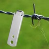 2pcs T-Post Clip Tool, Metal Fence Wire Twister for T