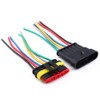 Qiilu 6 Pin Plug, Plug, New 5 Kits 3/4/5/6 Pin