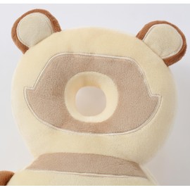 Feidoog Baby Head Protector Cushion Backpack with 3 Baby Knee Pads for Walking & Crawling,Khaki Astronauts