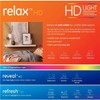 (4 Bulbs) GE 48263 Relax LED CAM Chandelier Decorative Bulbs,