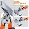Jerax tools 3 inch Sheet Metal Hand Seamer Professional Design